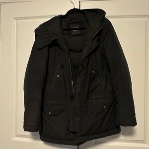 GAP Men's Black Puffer Jacket